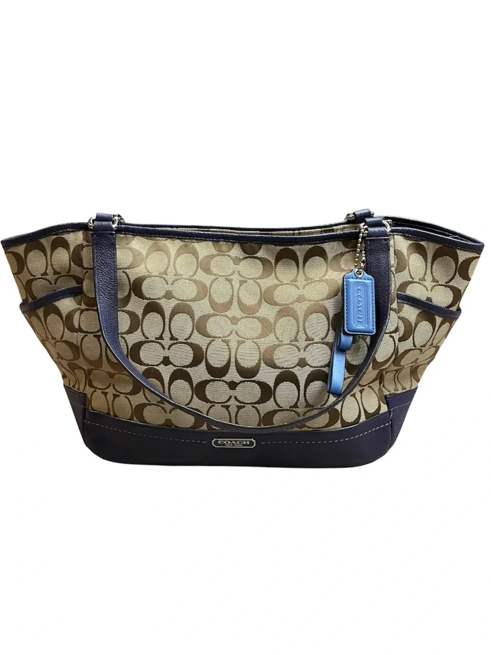 Coach Park Signature Carrie Tote